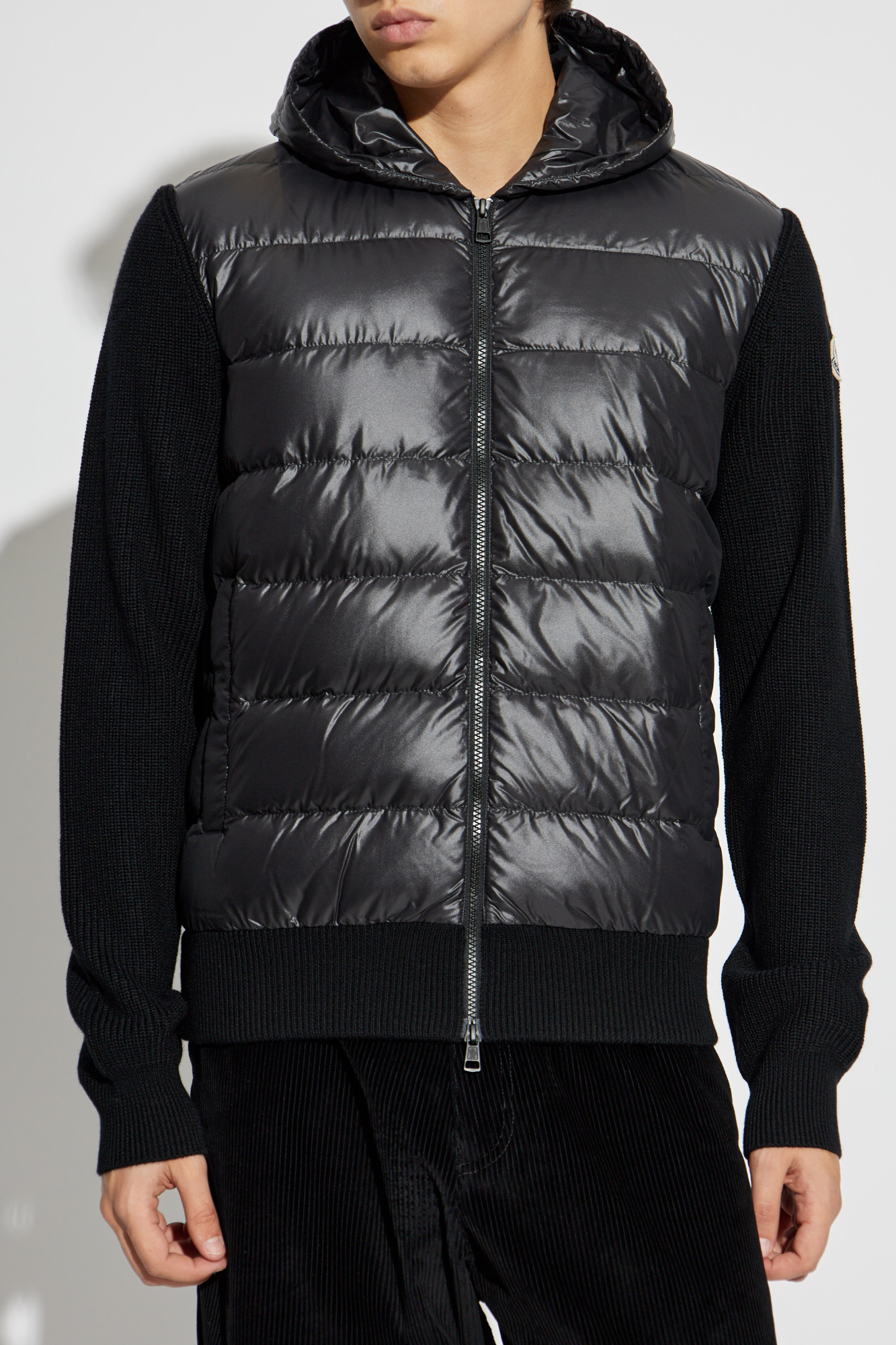 Moncler Cardigan with down front | Men's | Vitkac